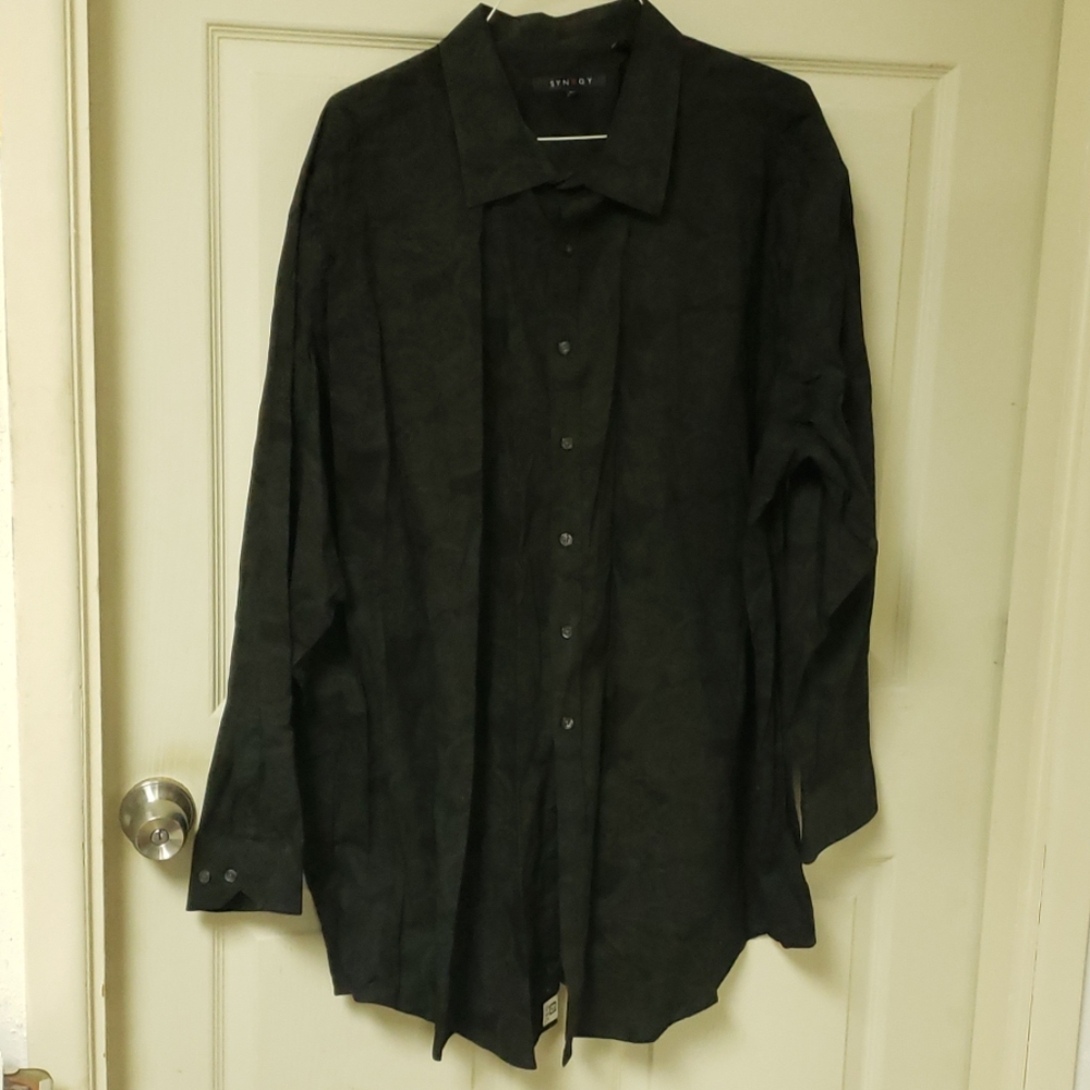 SYNRGY Shirt Paisley Print